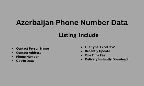 阿塞拜疆电话数据