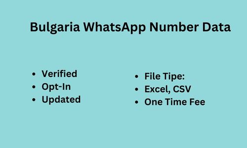 保加利亚 Whatsapp 数据