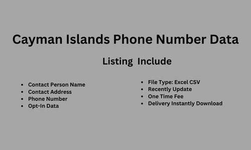 开曼群岛电话数据