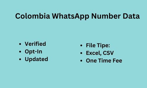 哥伦比亚 WhatsApp 数据