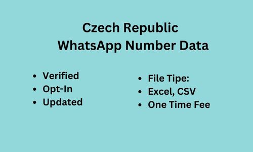 捷克共和国 WhatsApp 数据