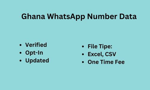 加纳 WhatsApp 数据