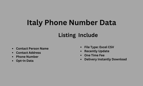 意大利电话数据