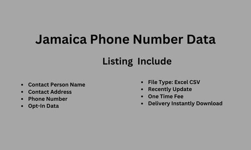 牙买加电话数据