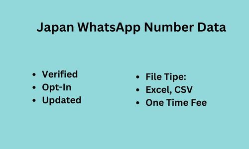 日本 WhatsApp 数据