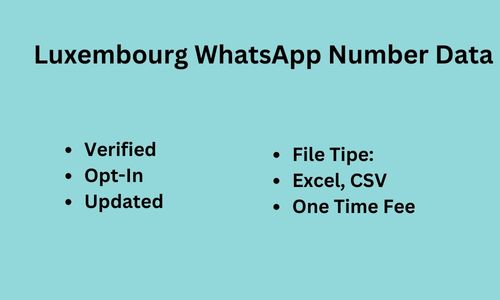 卢森堡 WhatsApp 数据