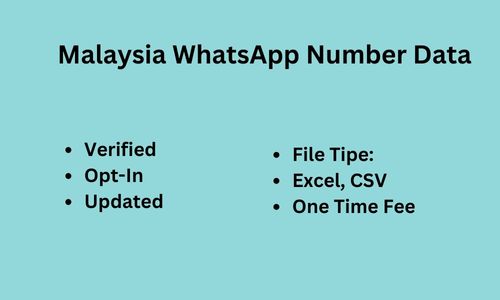 马来西亚 WhatsApp 数据