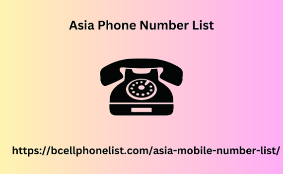 Asia Phone Number List